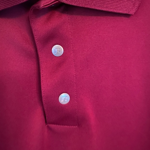 Russell Athletic set of 2 size M golf shirts - Picture 4 of 14